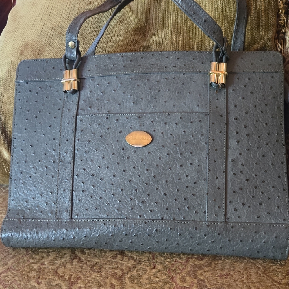 Elegant Gray Women's Handbag